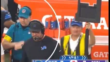 Fanáticos de Lions acusan a los árbitros de manipular el partido ante Vikings tras video viral