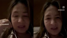 La también actriz agradeció a toda la gente que se ha preocupado por su estado de salud.