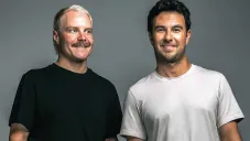 Valtteri Bottas y Checo Pérez