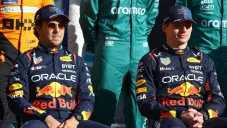 Checo Pérez y Max Verstappen