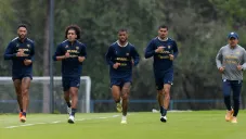 Pumas presume entrenamiento en pleno año nuevo