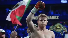 Canelo Álvarez en pelea