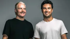Valtteri Bottas y Checo Pérez