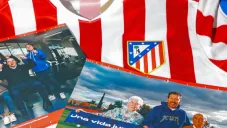 Cholo Simeone visitó hospital madrileñ