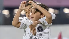 Video falso de Mateo Messi anotando de chilena