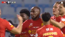 Festejo tempranero con todos sus compañeros