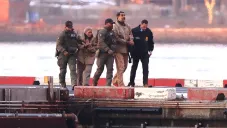 FOTOS: Así fue el traslado de Nicolás Maduro y su esposa a Corte Federal de Nueva York