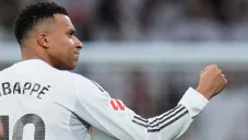 Mbappé con el Madrid