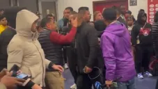 Pelea de prensa