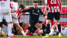 Alex Padilla titular en la victoria de Athletic Club en Copa del Rey