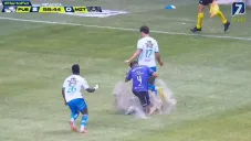 Incidente sufrido en el Estadio Cuauhtémoc