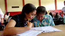 Adios a las largas filas para que un niño entre a una escuela.