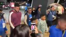 Miguel Borja presente en el Estadio Cuauhtémoc