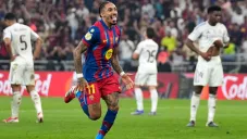 Raphinha en la Supercopa de España