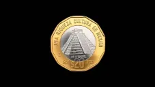 Así serán las nuevas monedas de 10 y 20 pesos mexicanos