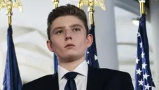 Barron Trump podría haber salvado la vida de una mujer en Reino Unido: qué se sabe