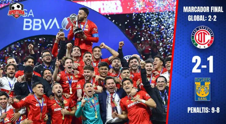 ¡Toluca es Bicampeón!