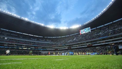 Estadio Azteca durante el América vs Pachuca de las Semifinales