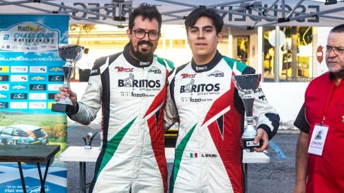 Alejandro Mauro, piloto mexicano, se coronó en el Rally 2 del Regional de Rallies de Cataluña