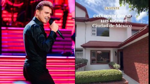 Ponen a la venta casa en donde creció Luis Miguel en Ciudad de México. ¿Cuánto cuesta?