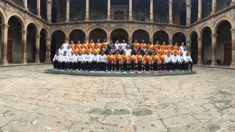 Monarcas Morelia durante la foto oficial 