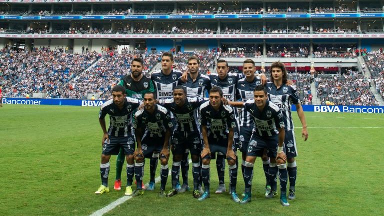 Cuadro titular de Monterrey en la Liga MX