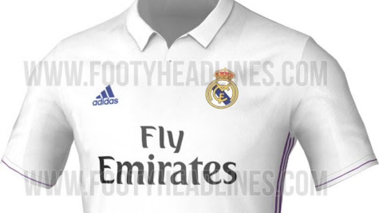 Posible nuevo uniforme del Real Madrid para la próxima campaña