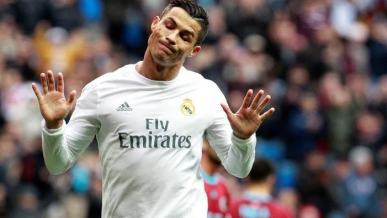 Cristiano Ronaldo, en un juego del Real Madrid