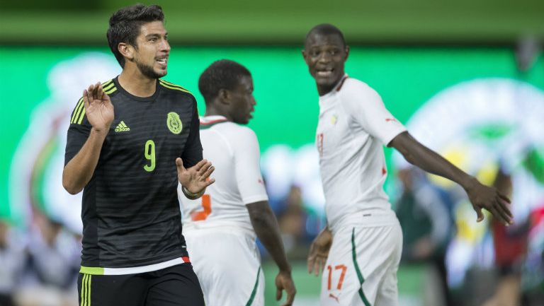 Lalo Herrera, en juego contra Senegal