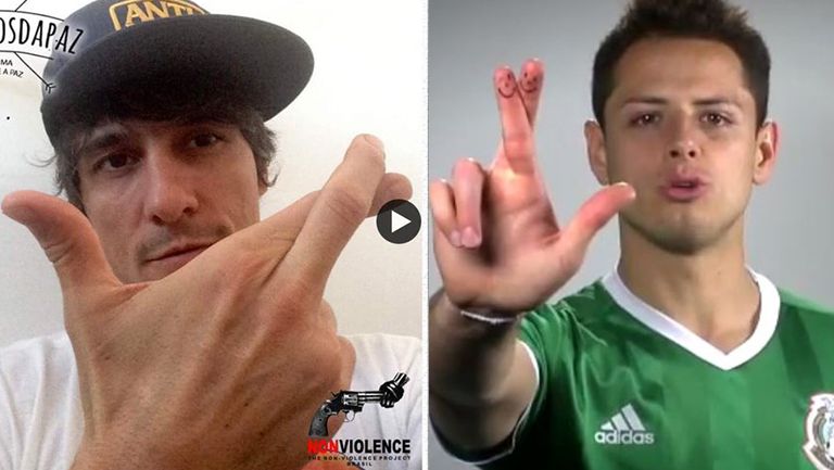 Campañas de 'Non Violence' y 'Abrazados por el futbol'