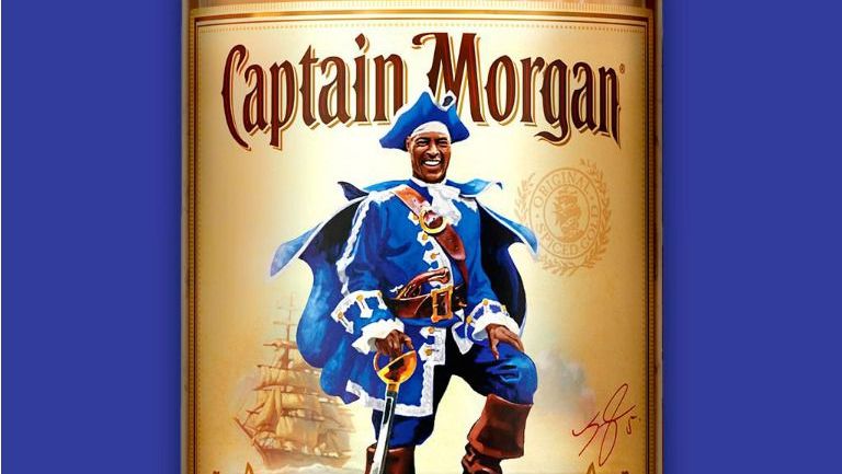 La etiqueta de la edición especial de Capitán Morgan