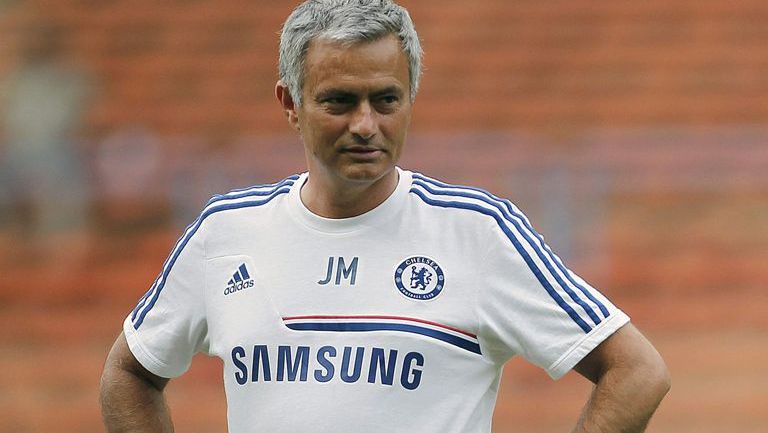 Mourinho, durante su etapa con el Chelsea