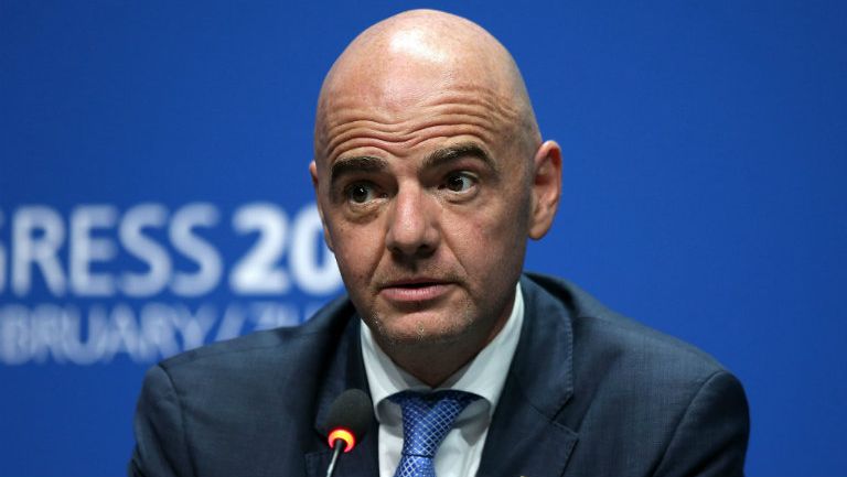 Infantino, en congreso de FIFA