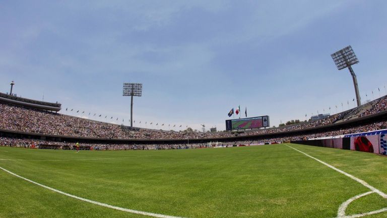 El estadio Olímpico Universitario en juego de Pumas