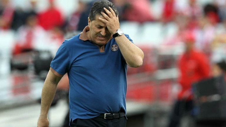 El exentrenador de Porto, José Peseiro, durante la Final de la Copa de Portugal