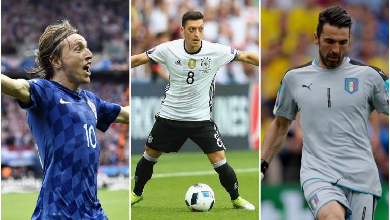 Modric, Ozil y Buffon apuntan a protagonistas en la Euro