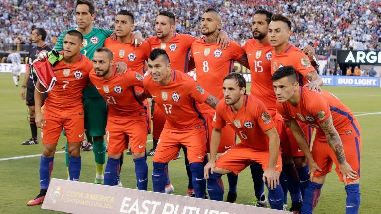 Once inicial de la selección de Chile para la Final de CA