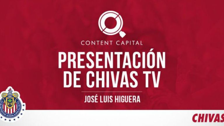 Anuncio de la presentación oficial de Chivas TV