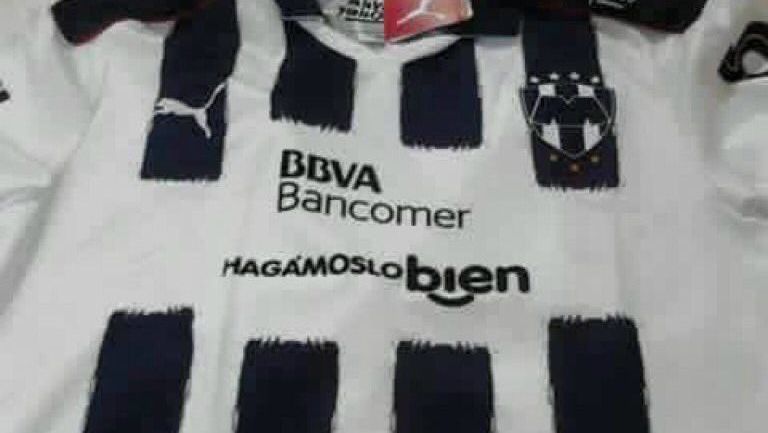 Imagen del posible nuevo jersey de Monterrey que circula en las redes