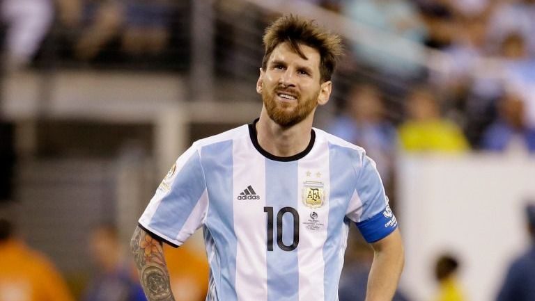 Lionel Messi tras caer en la Final de la Copa América Centenario