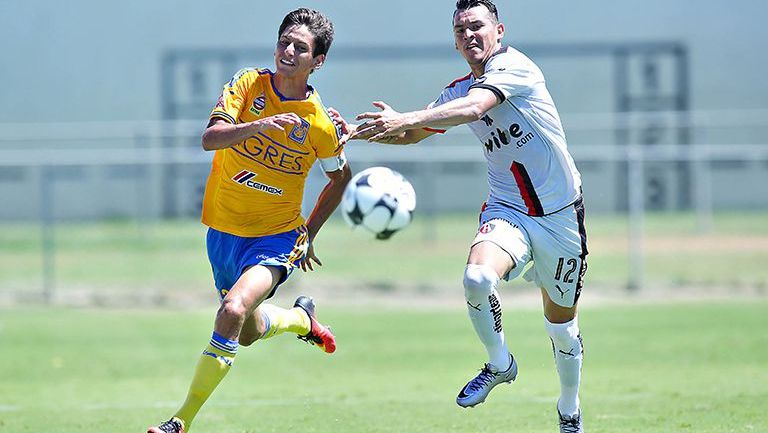 Jürgen Damm, en un juego con la Sub 20 de Tigres