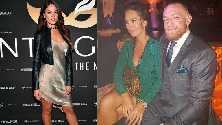 Eiza González asistió a la fiesta de Conor McGregor