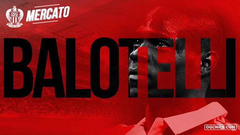 El llamado que soltó el Niza en su perfil oficial de Twitter para anunciar la llegada de Balotelli