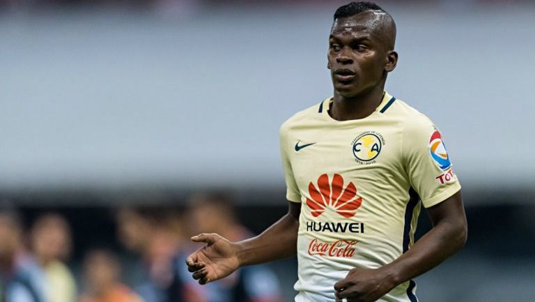 Darwin Quintero, durante el partido entre América y Monarcas en el A2016