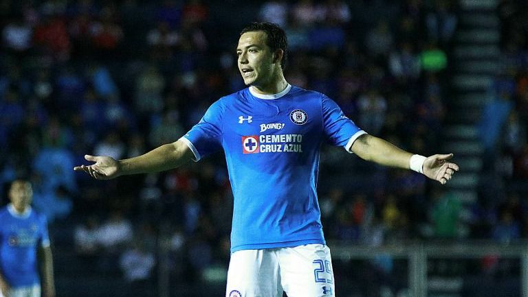  Erick Torres, durante el partido entre Cruz Azul y Toluca del Apertura 2016