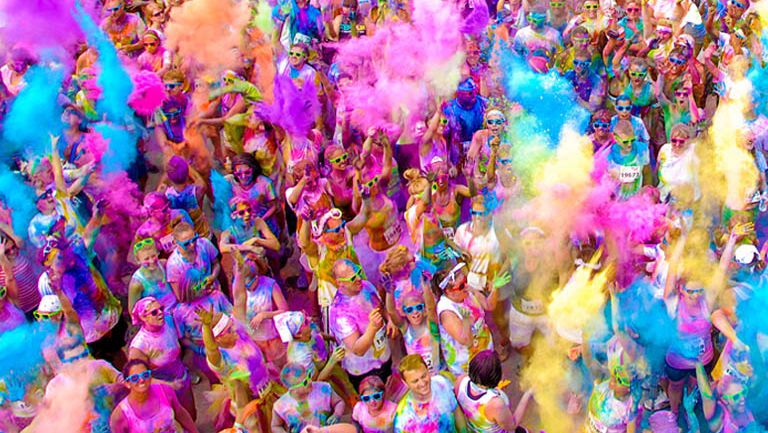 Color Run, carnaval de colores en el Hipódromo de las Américas