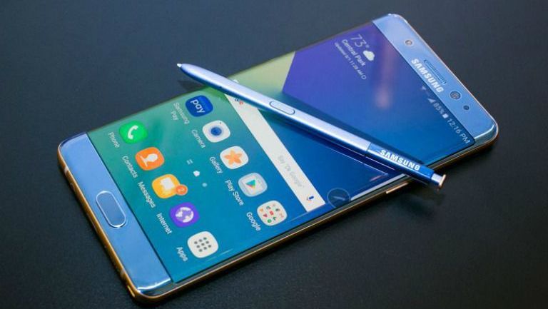 Galaxy Note7, smartphone fabricado por Samsung