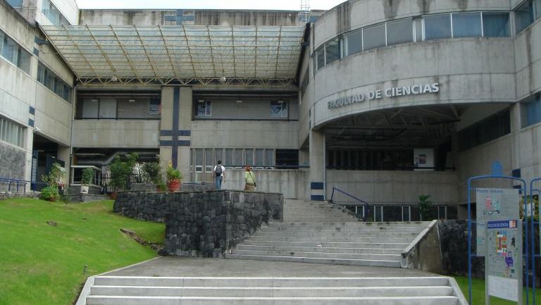 La facultad de Ciencias de la UNAM