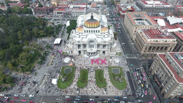 Momento en que se forma CDMX en Bellas Artes