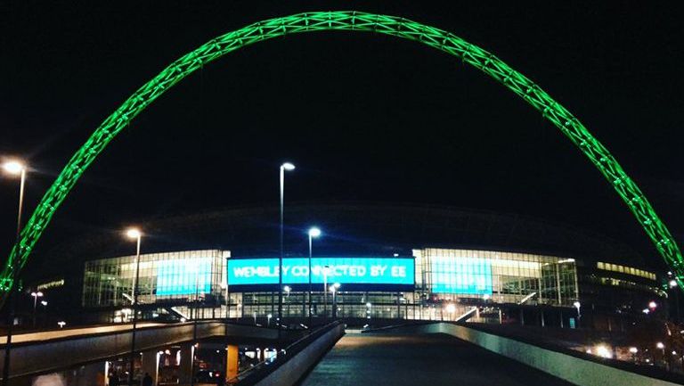 Wembley muestra su apoyo al Chapecoense